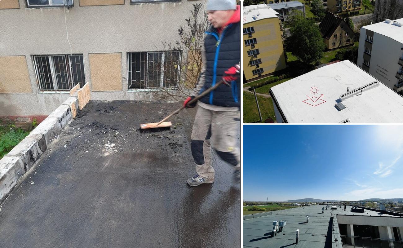 Hidroizolatii bituminoase acoperisuri plate