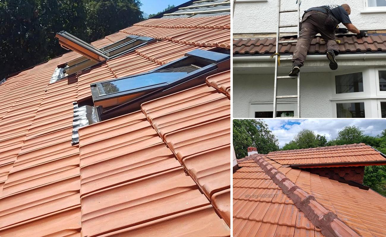 Reparatii acoperis tigla ceramica