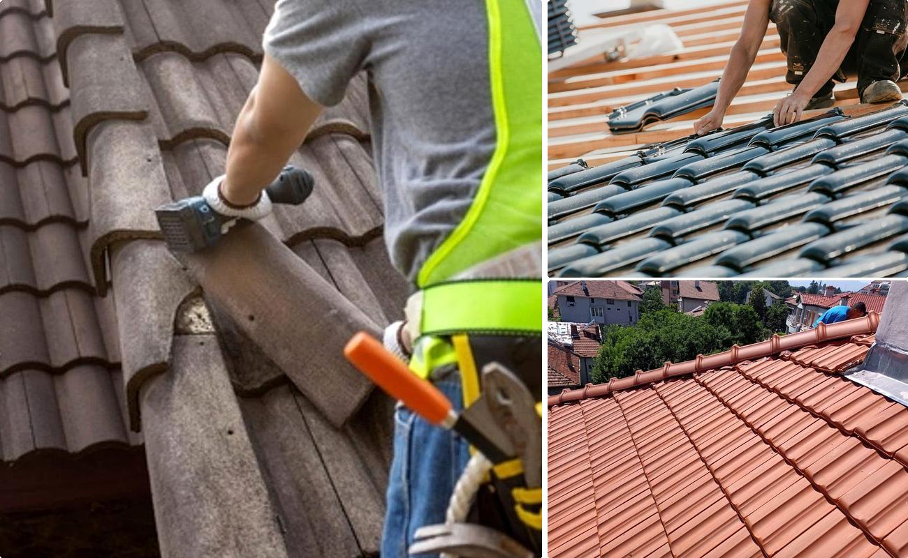 Reparatii acoperis tigla ceramica