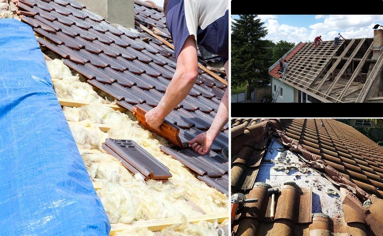 Reparatii acoperis tigla ceramica