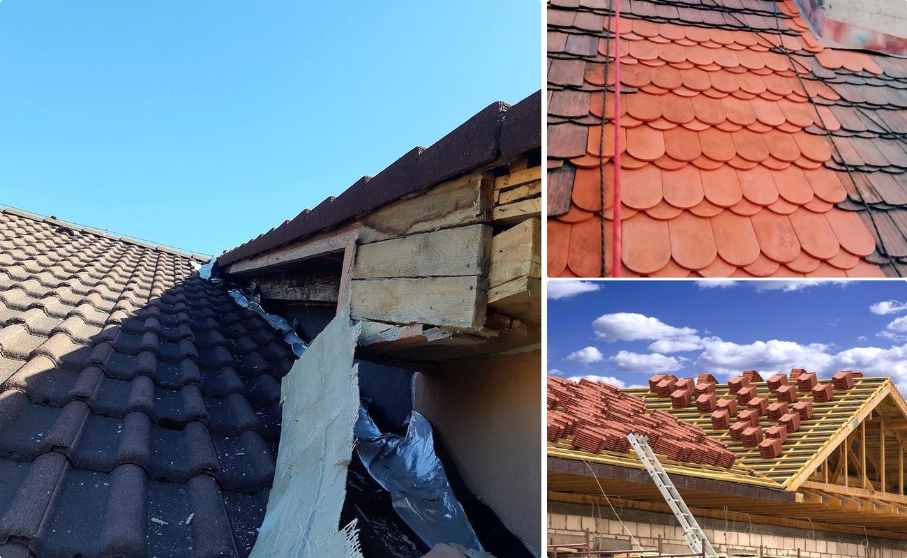 Reparatii acoperis tigla ceramica