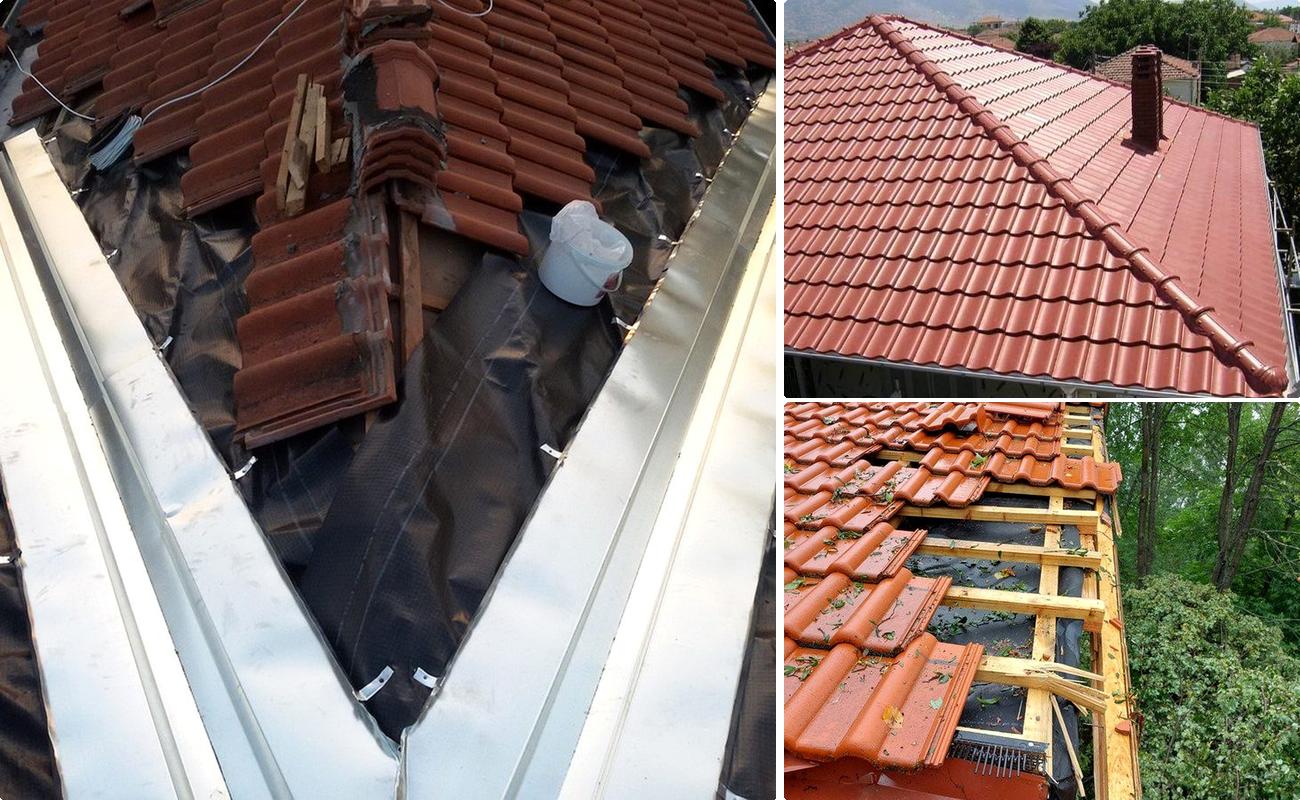 Reparatii acoperis tigla ceramica
