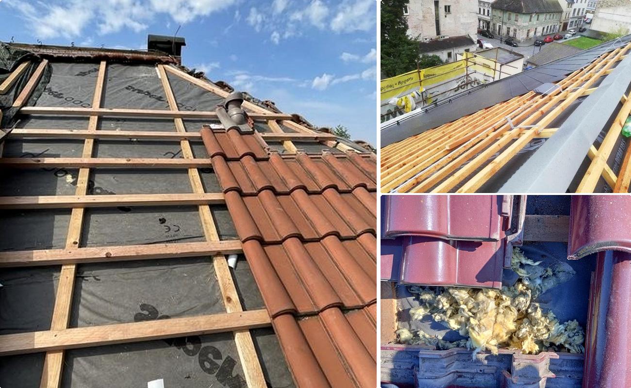Reparatii acoperis tigla ceramica