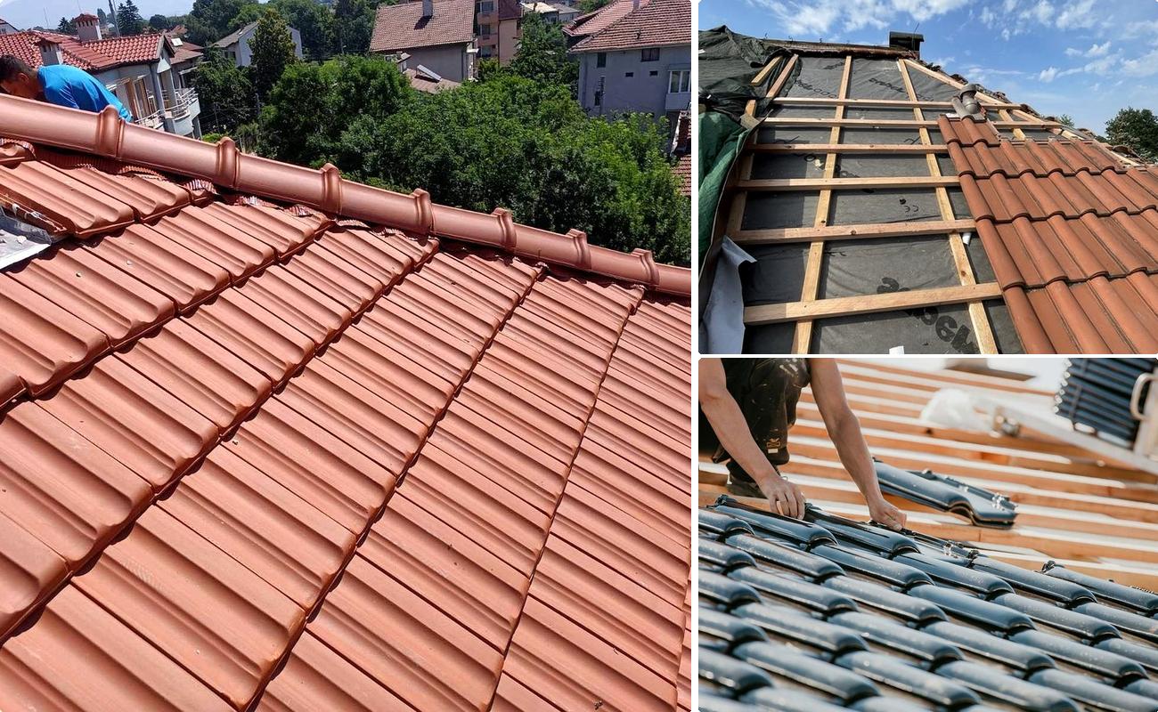 Reparatii acoperis tigla ceramica
