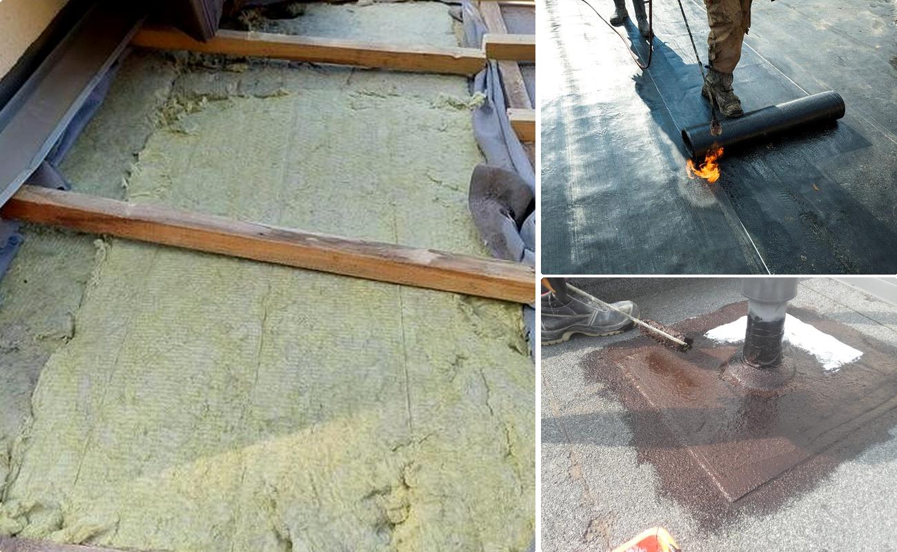 Reparatii izolatie acoperis
